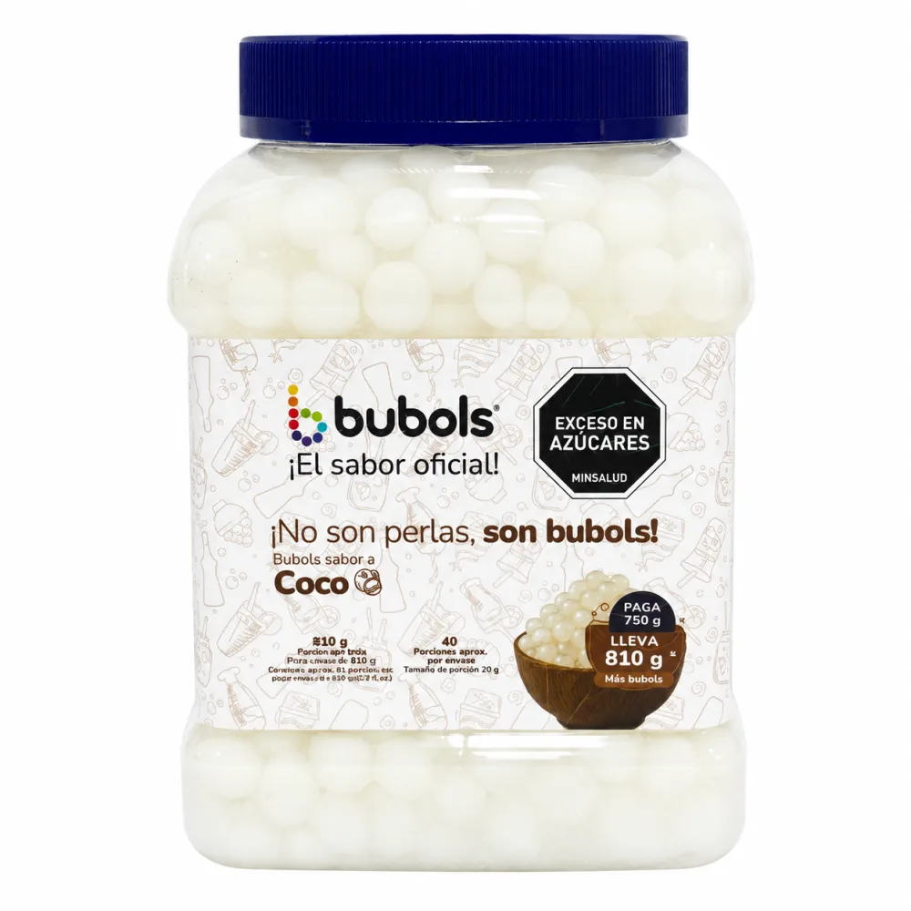 PERLAS BUBOLS COCO X 810 G