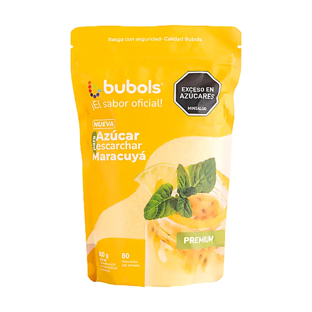 AZUCAR BUBOLS MARACUYA X 800 G
