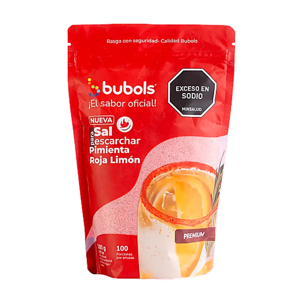 SAL PIMIENTA ROJA BUBOLS X 500 G