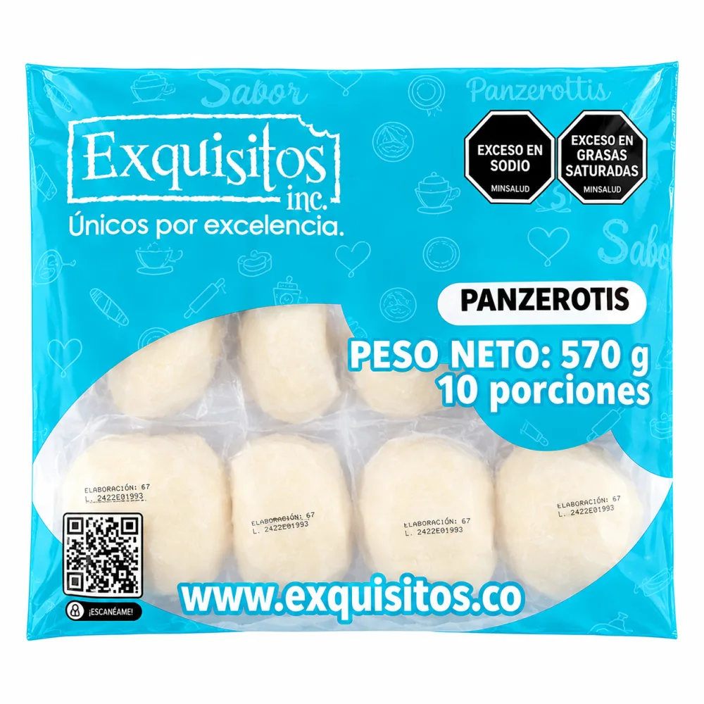PANZEROTTI EXQUISITOS SURTIDOS X UND
