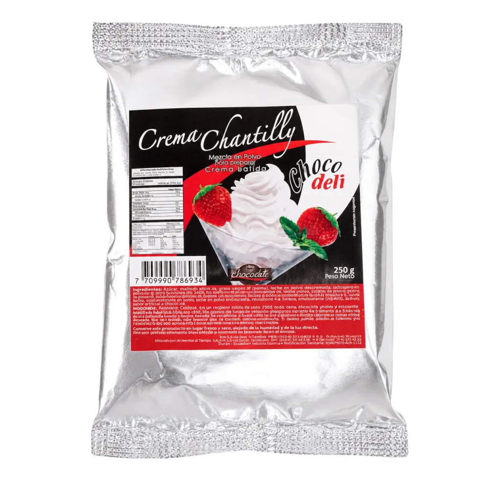CREMA BATIDA CHOCODELI X 250 G