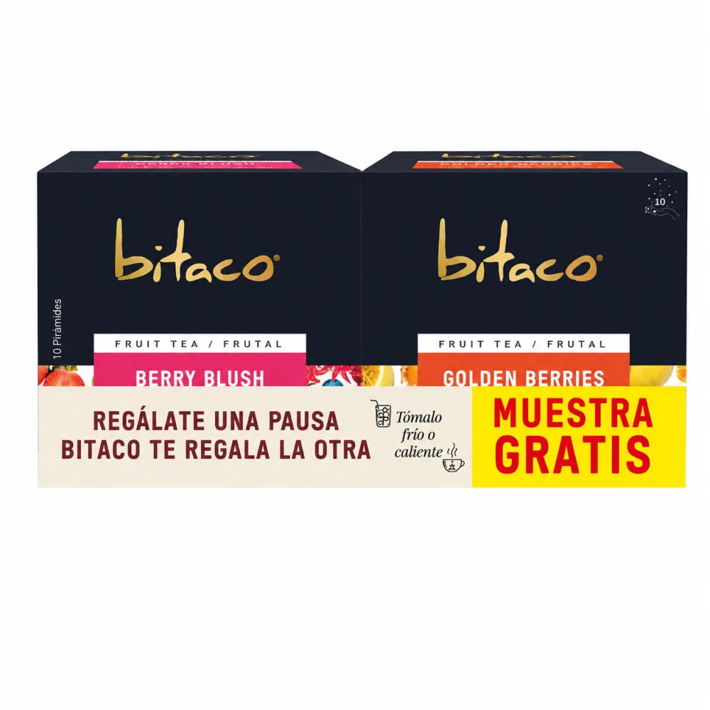OFERTA BITACO BERRY BLUSH + GOLDEN BERRIES