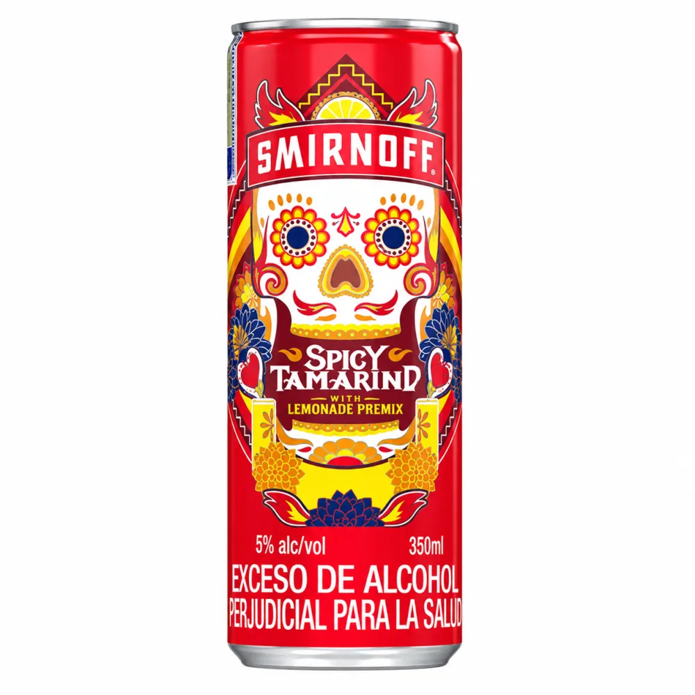 SMIRNOF SPICY TAMARINDO LATA X 350 ML