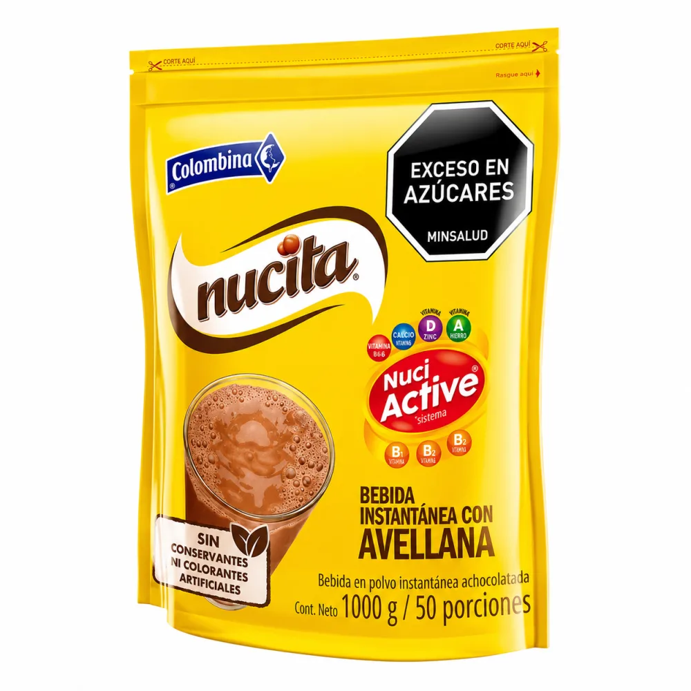 BEBIDA NUCITA ACHOCOLATADA X 1000 G