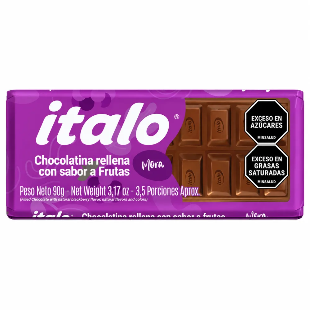CHOCOLATINA ITALO RELLENA GDE X 90 G