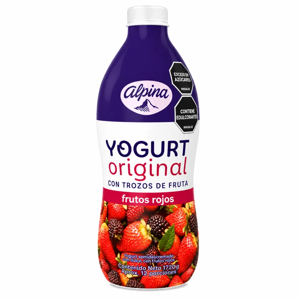 YOGURT ORIGINAL FRUT ROJOS X 1750 ML
