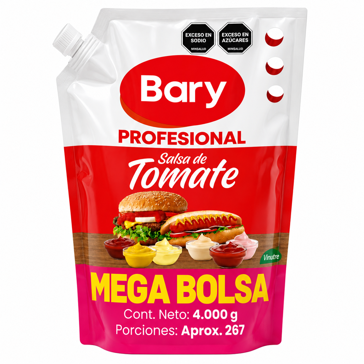 SALSA TOMATE BARY X 4000 G