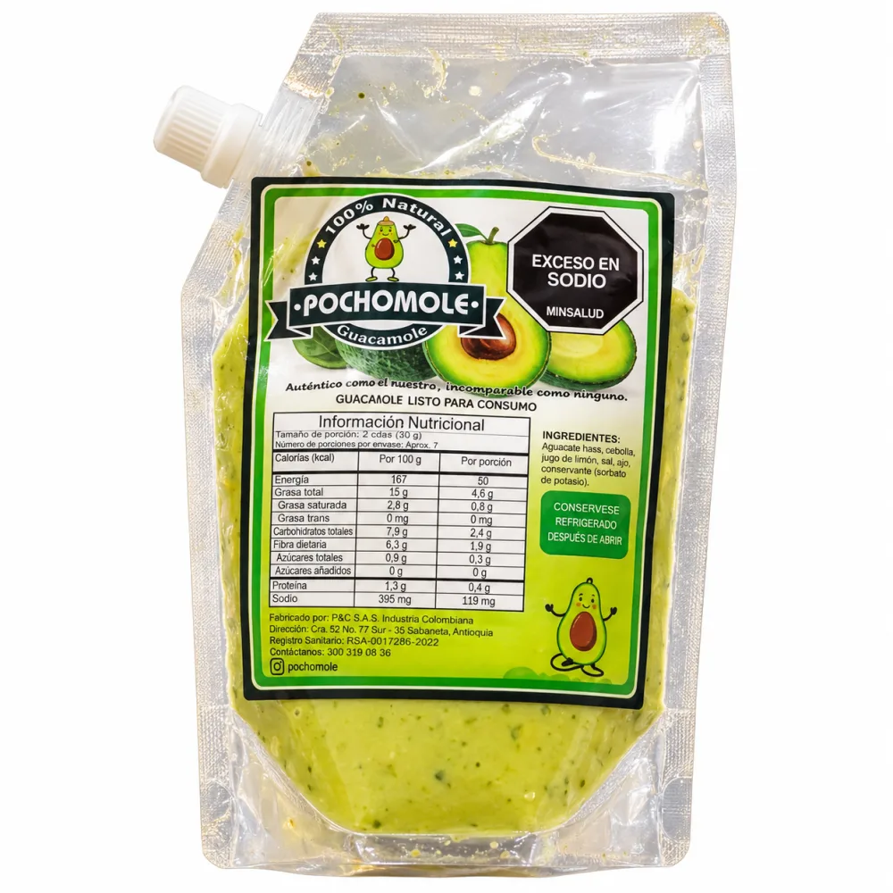GUACAMOLE POCHOMOLE X 400 G