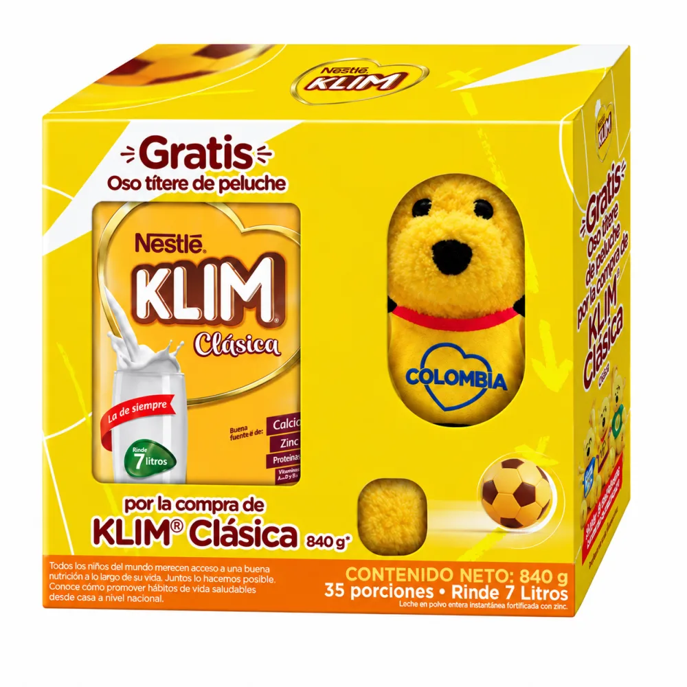 LECHE KLIM X 840 G + OSO