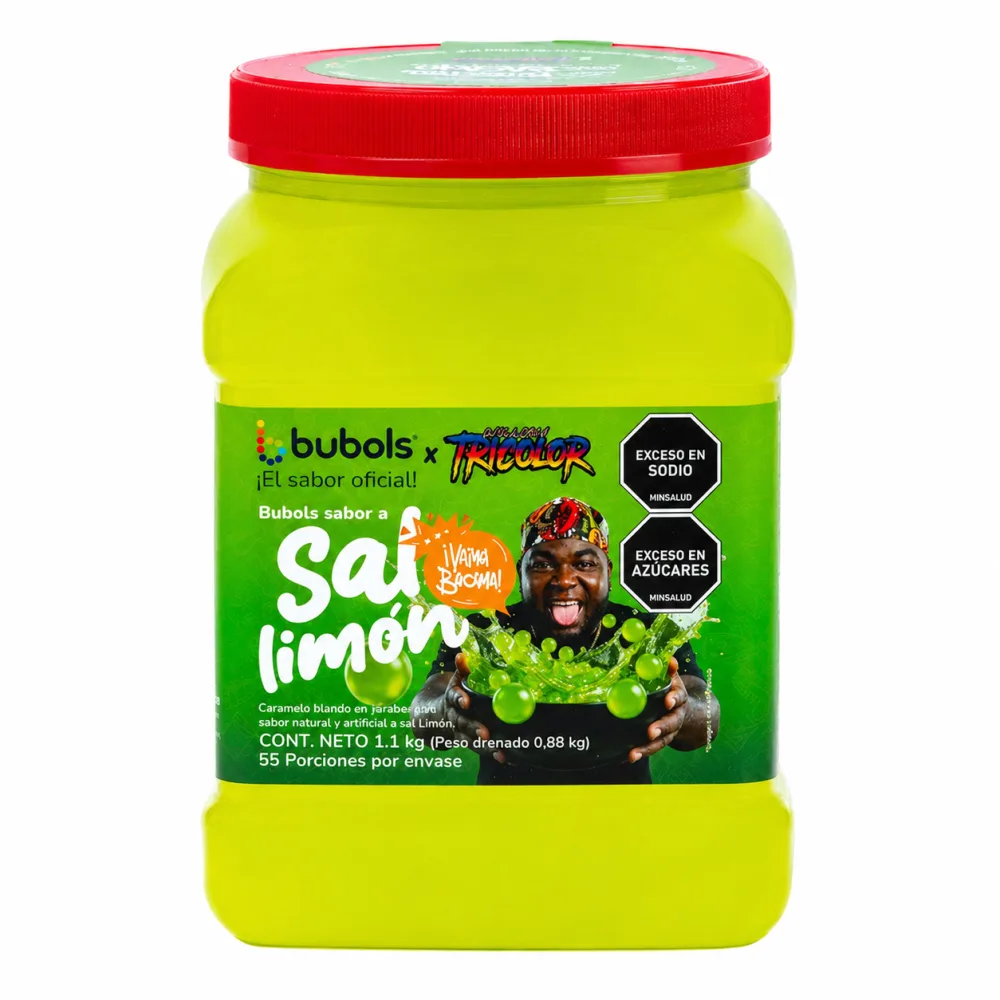 PERLAS BUBOLS SAL LIMON X 1100 G