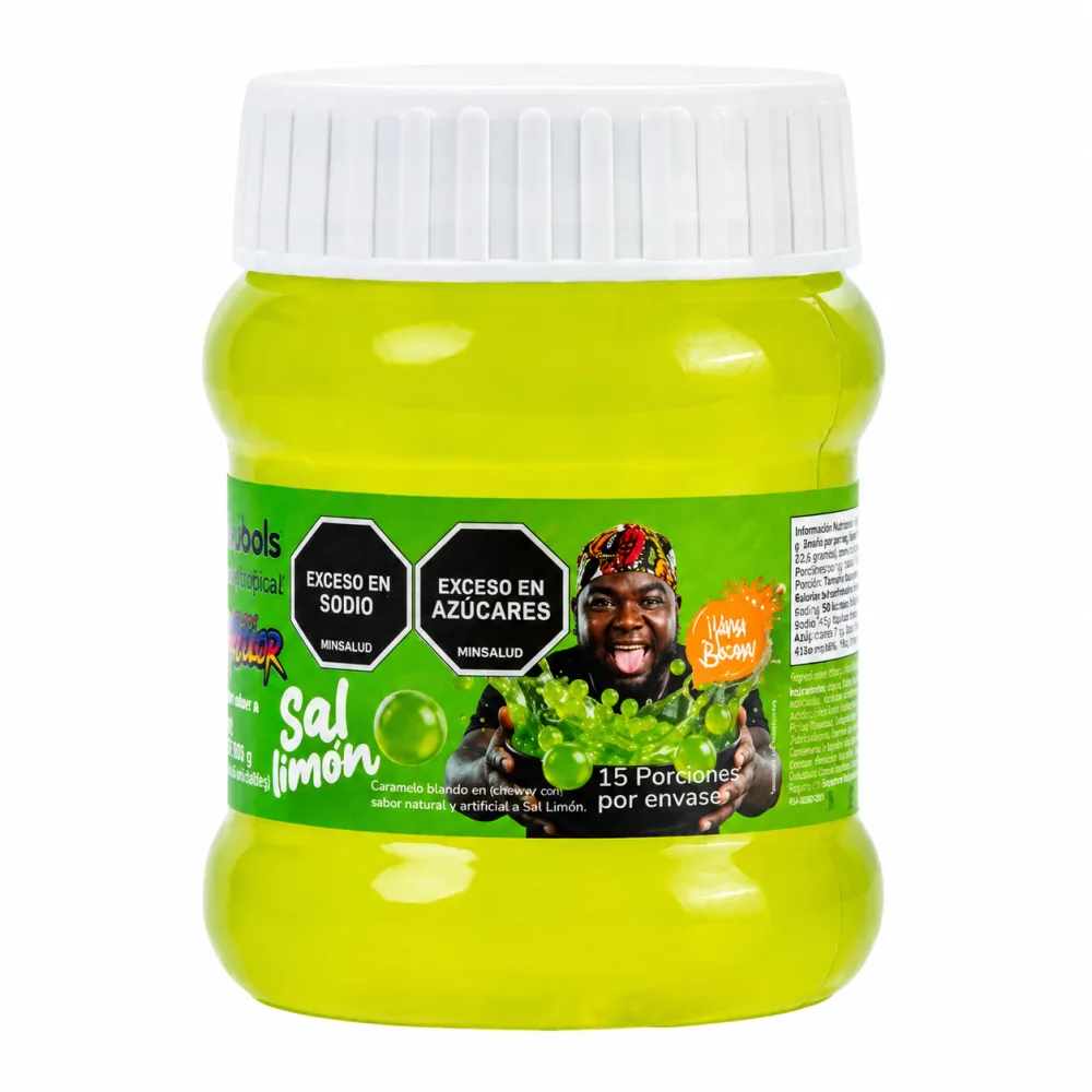 PERLAS BUBOLS SAL LIMON X 300 G