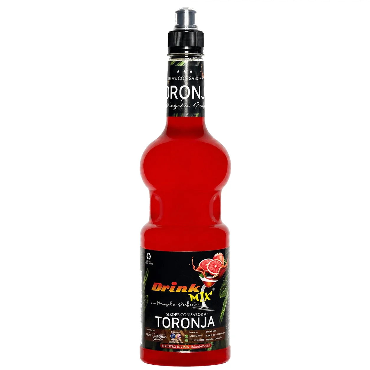 SIROPE DRINK MIX TORONJA  X 1 LT