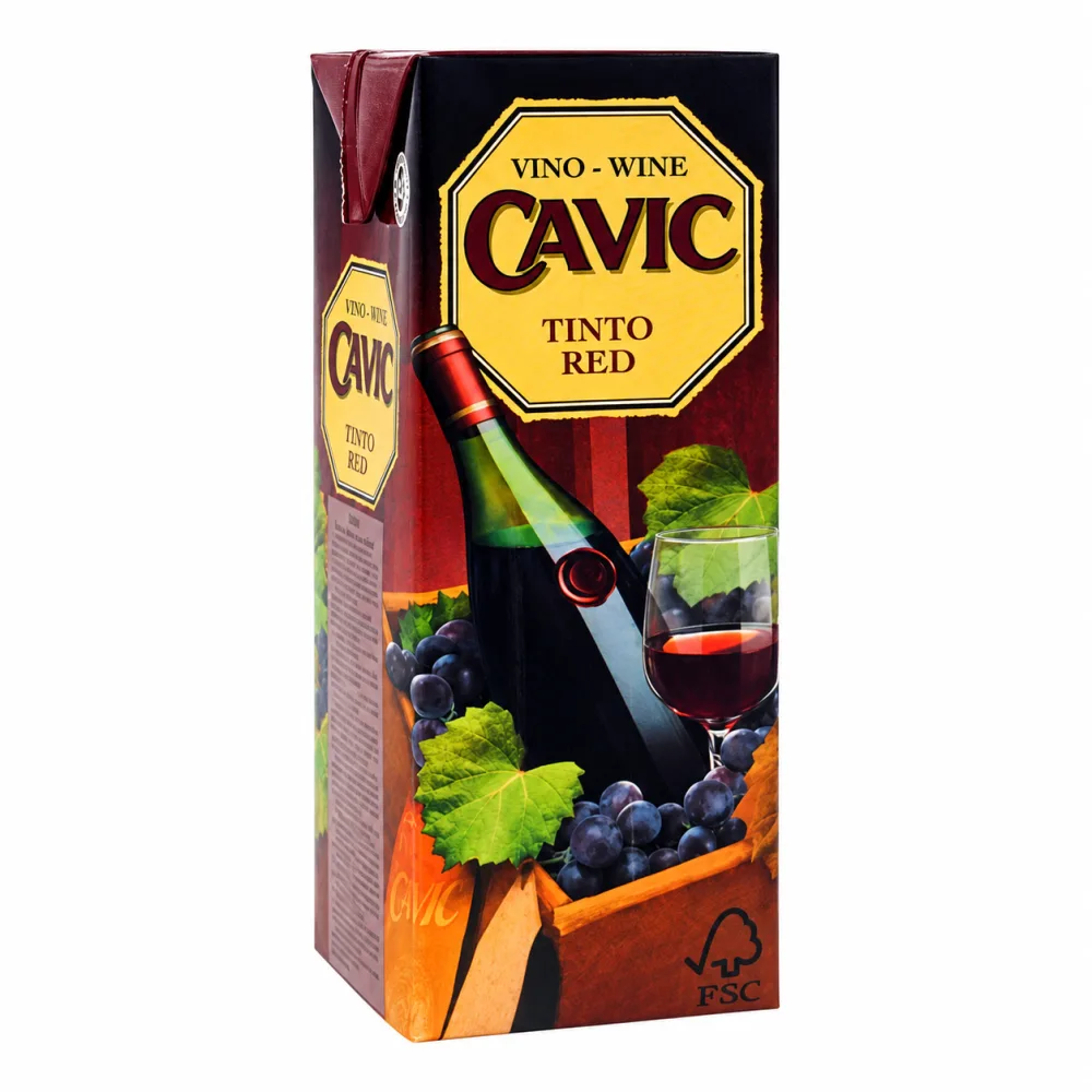 VINO TINTO CAVIC TETRA X 1L