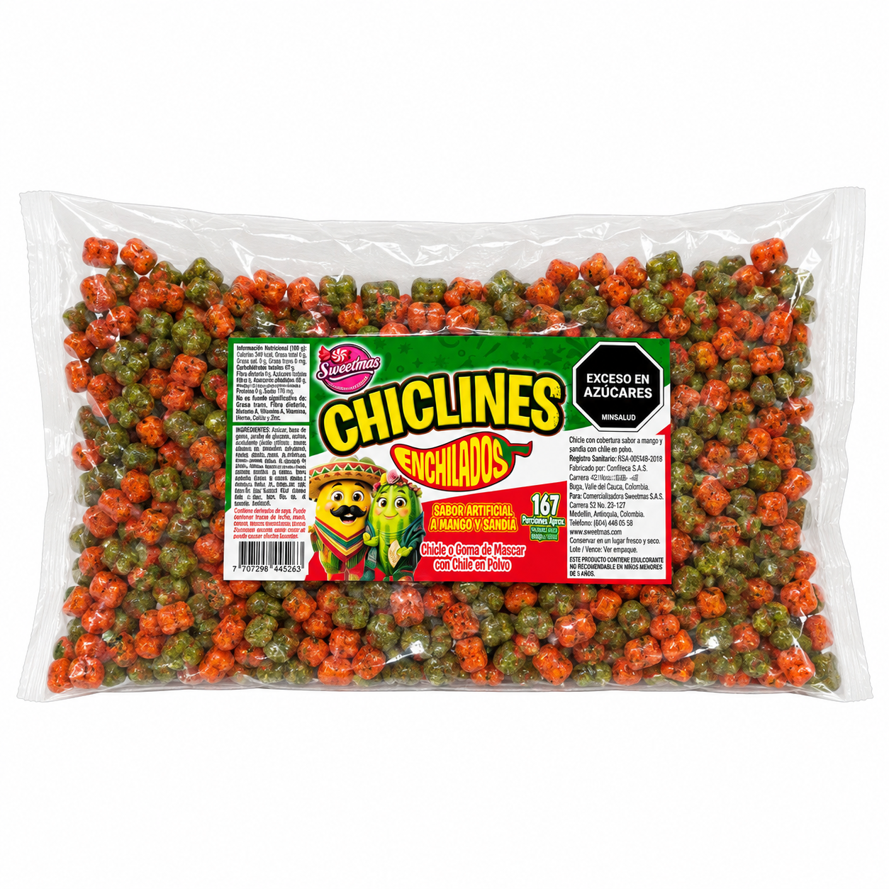 CHICLINES ENCHILADOS X 500 G