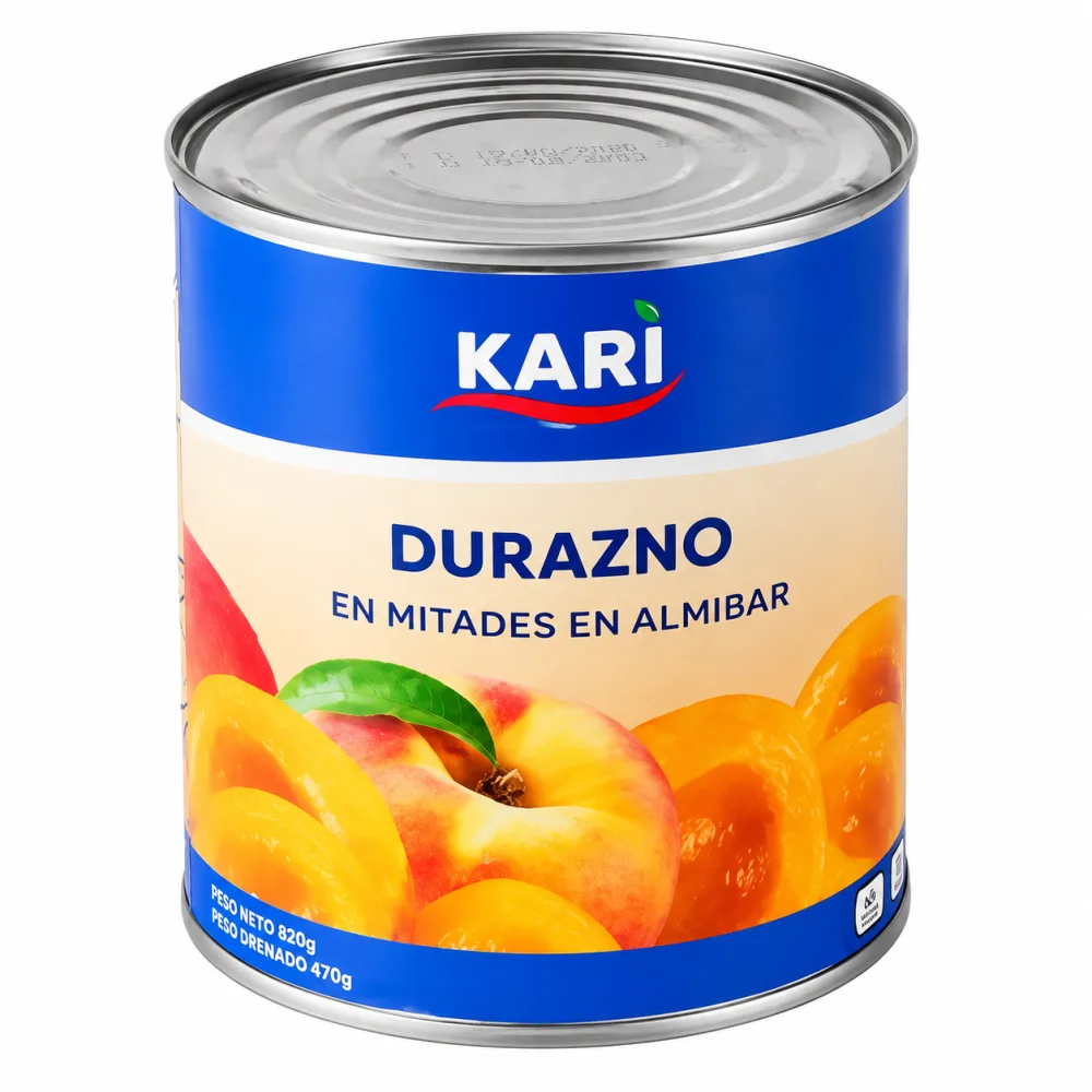 DURAZNO LATA KARY X 820 G
