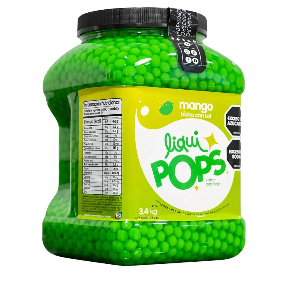 LIQUIPOPS MANGO BICHE CON SAL X 3400 GR