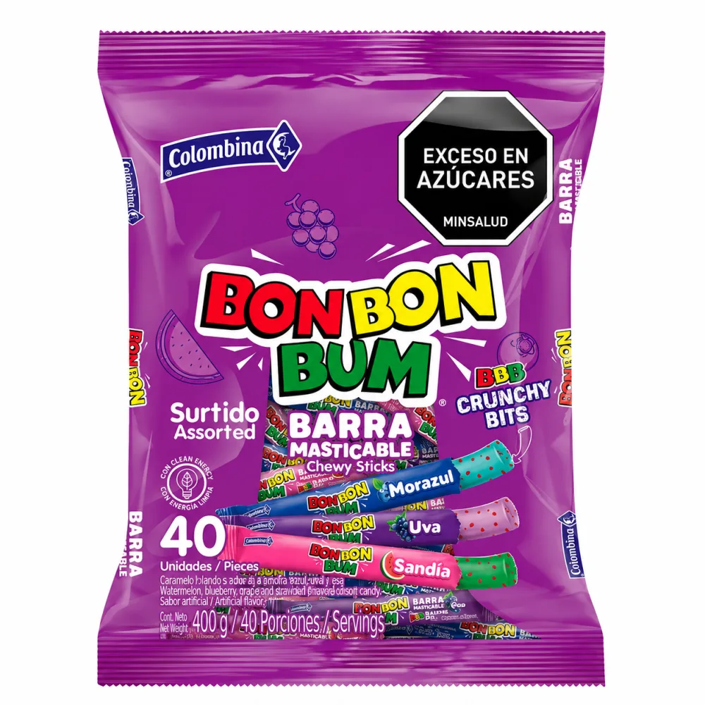 BONBONBUM BARRA CRUNCHY X 10G