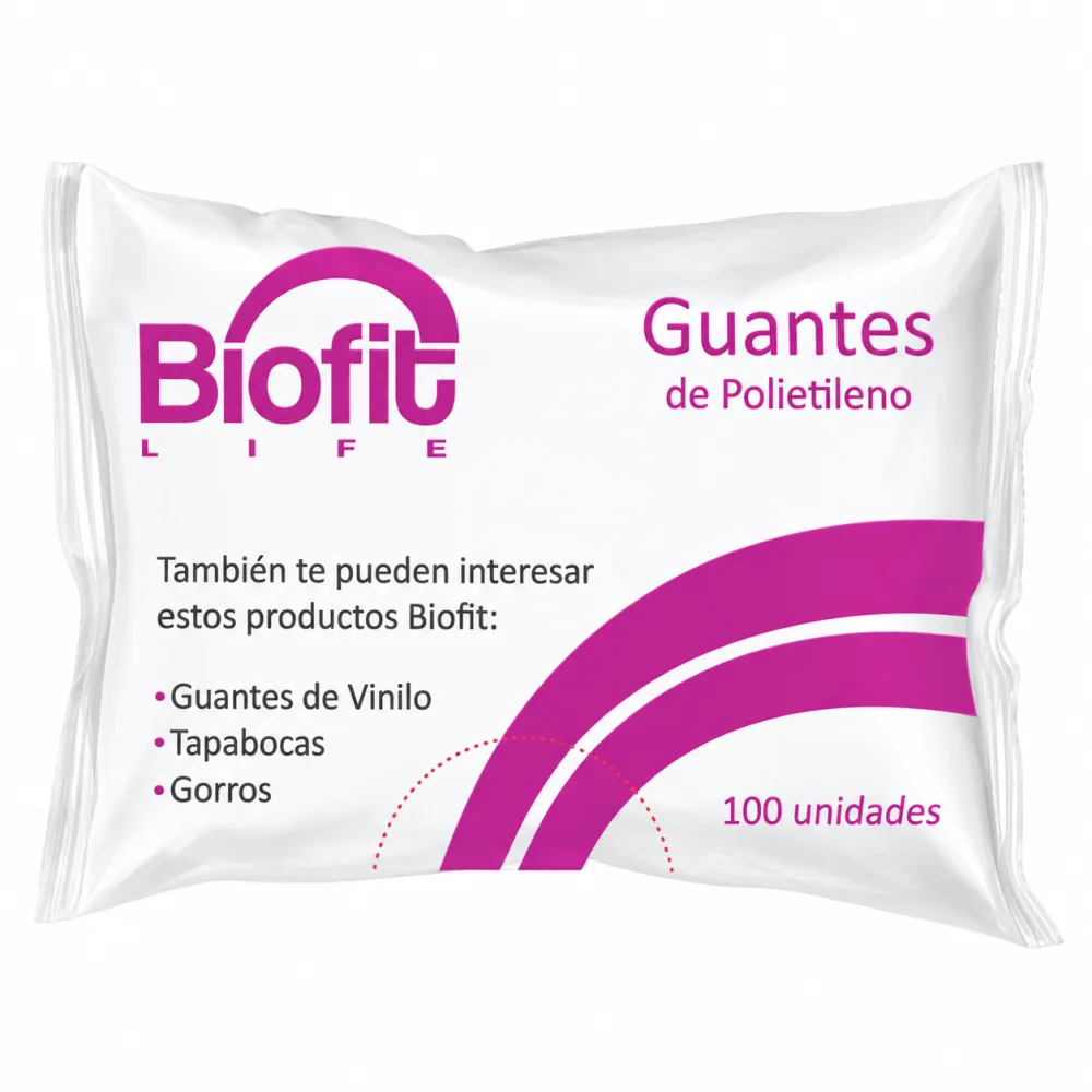 Guante Polietileno x 100 Biofit