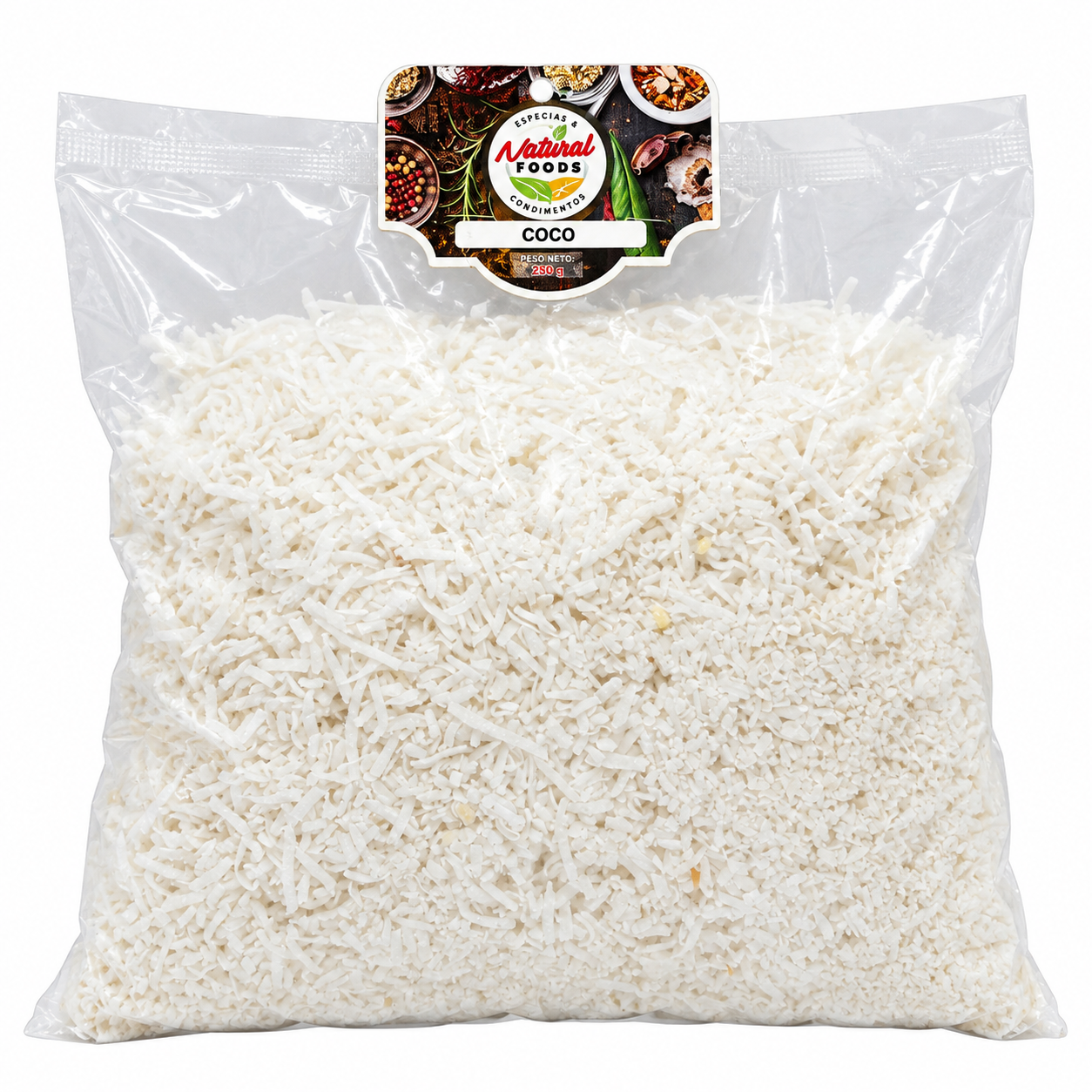 COCO RALLADO NATURAL FOODS X 1000 G