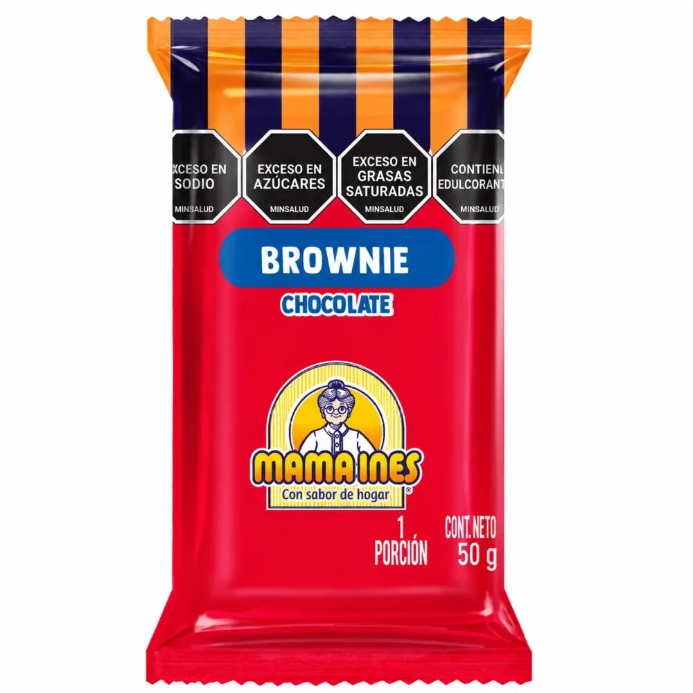 BROWNIE CHOCOLATE MAMA INES X50GR