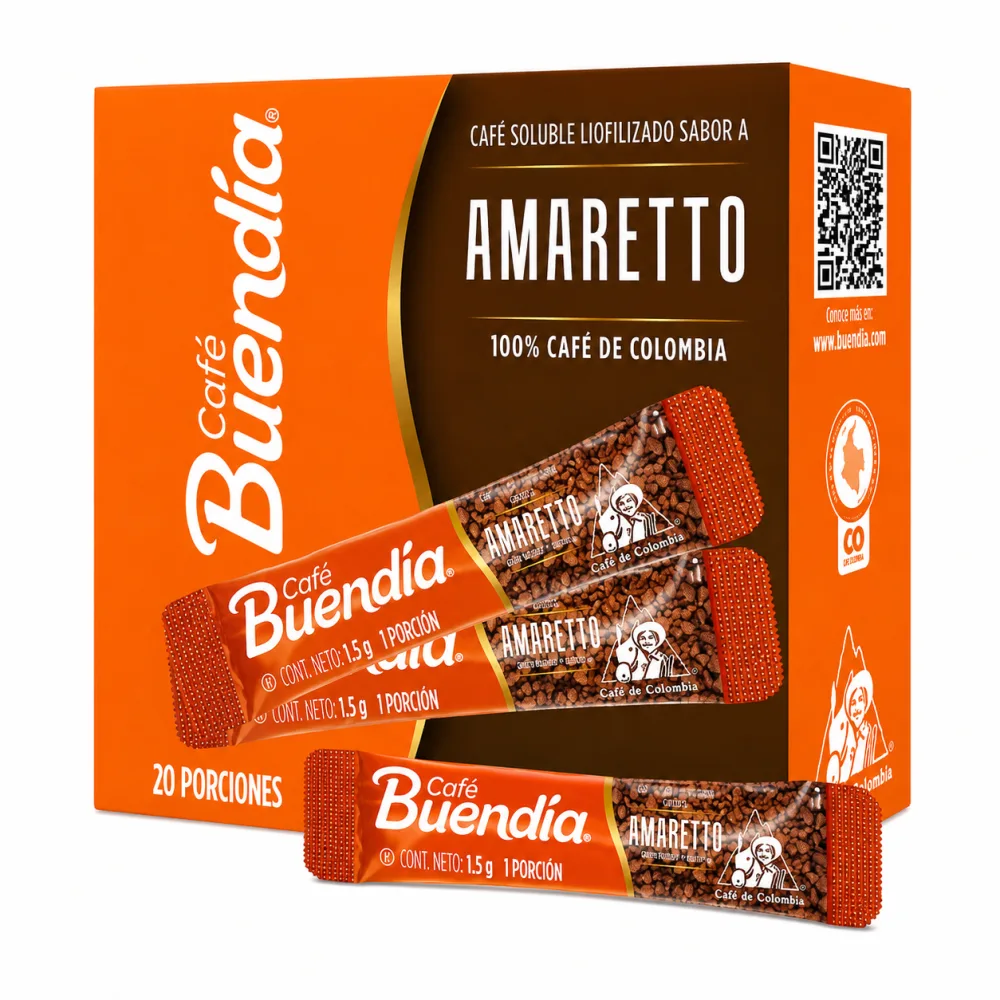 CAFE BUEN DIA AMARETTO X DISPLEY 1.5GR *20