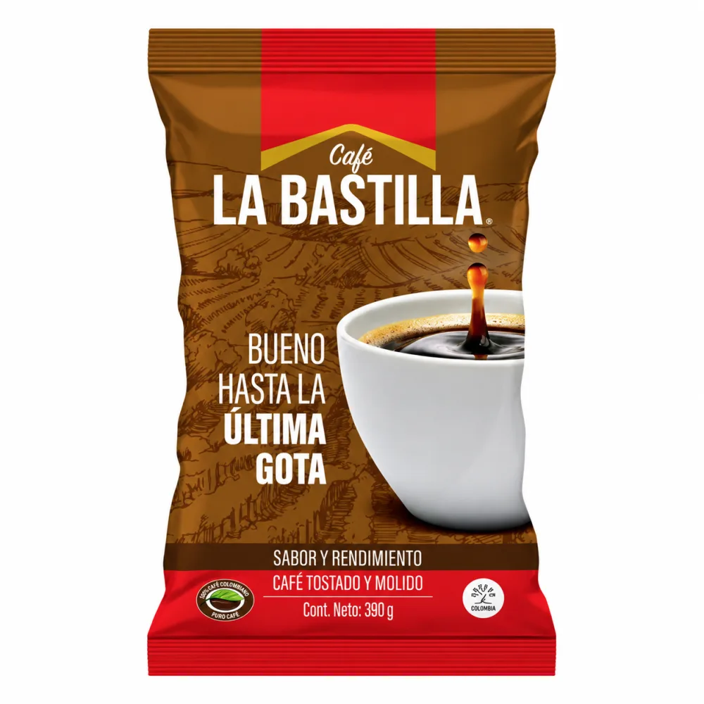 CAFE LA BASTILLA X 390 G FUERTE