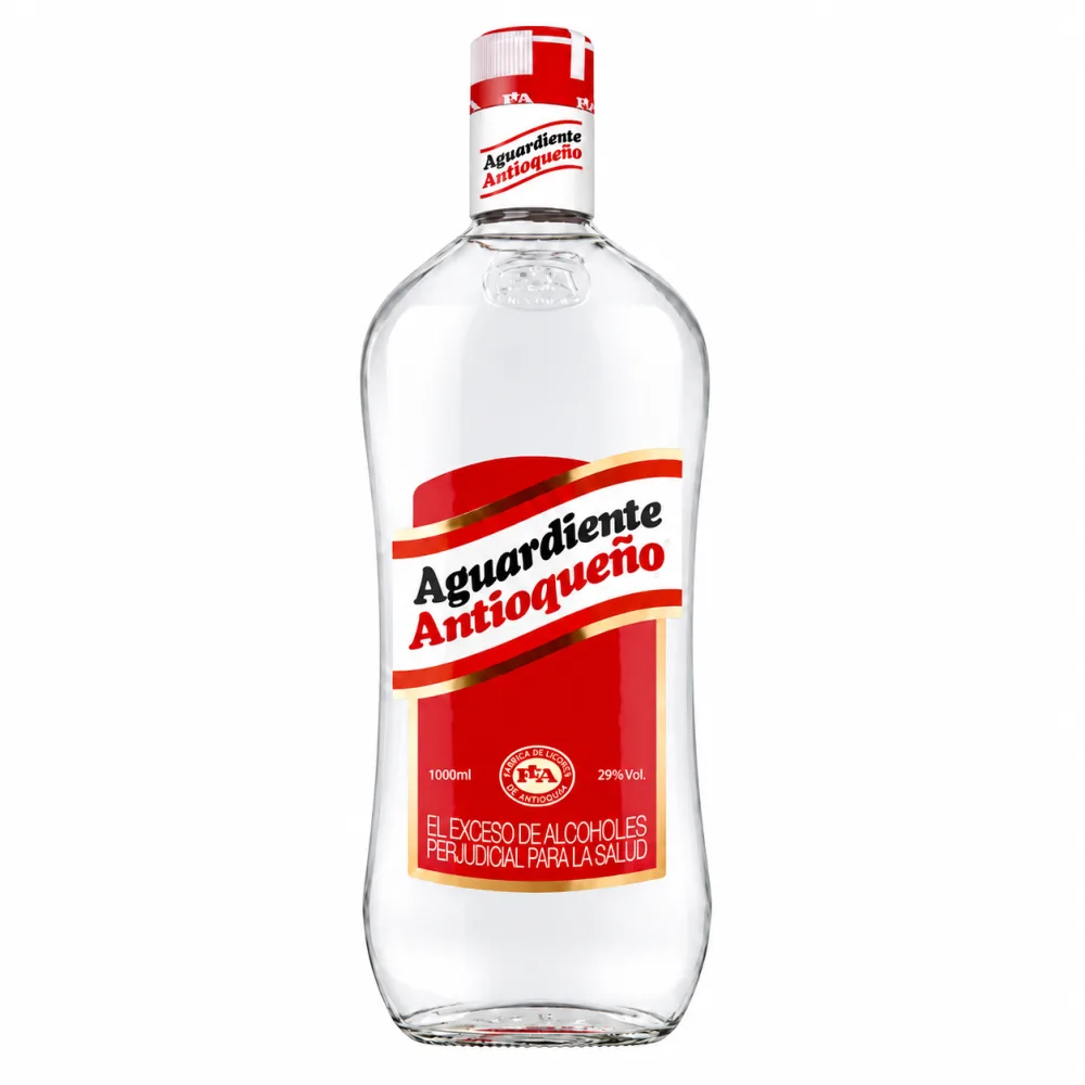 AGTE ROJO LTRO VIDRIO