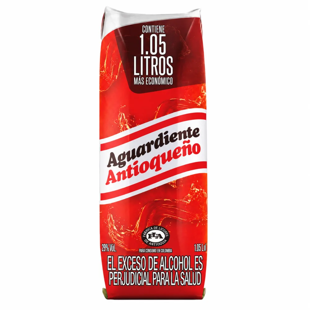 AGTE ROJO TETRA X 1050 ML