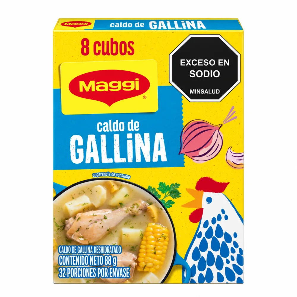 CALDO MAGGI X 8 CUBOS