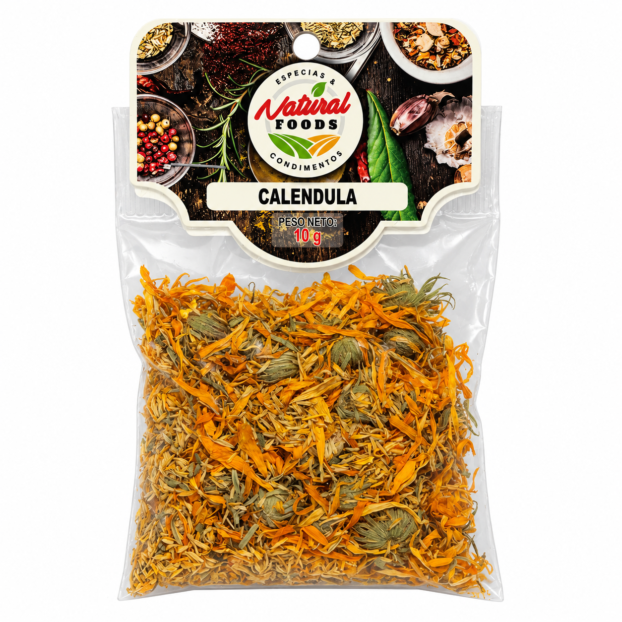 CALENDULA NATURAL FOODS X 10 G